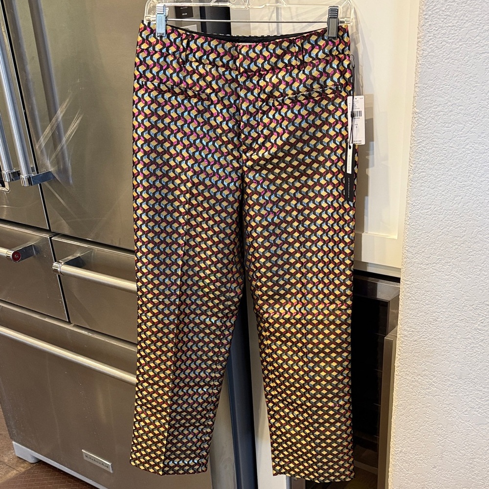 Multicolor Patterned Women’s Pants